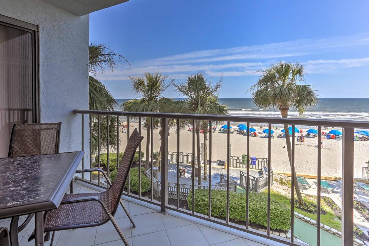 Chic Myrtle Beach Seaside Escape With Pool Access! Luaran gambar