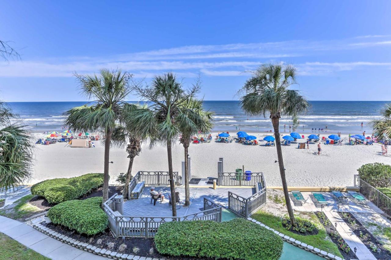 Chic Myrtle Beach Seaside Escape With Pool Access! Luaran gambar