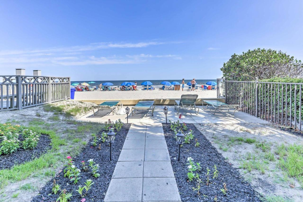 Chic Myrtle Beach Seaside Escape With Pool Access! Luaran gambar