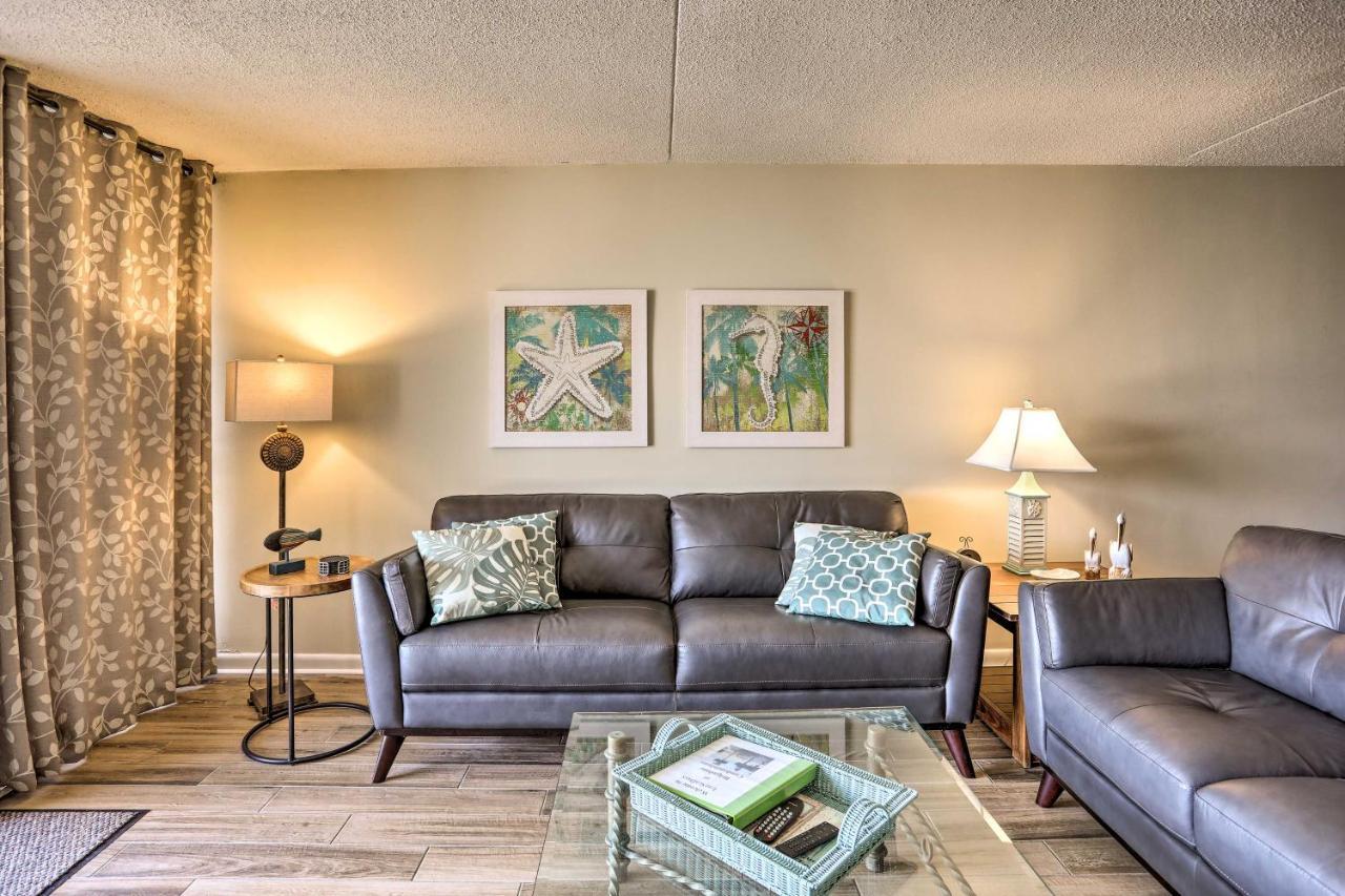 Chic Myrtle Beach Seaside Escape With Pool Access! Luaran gambar