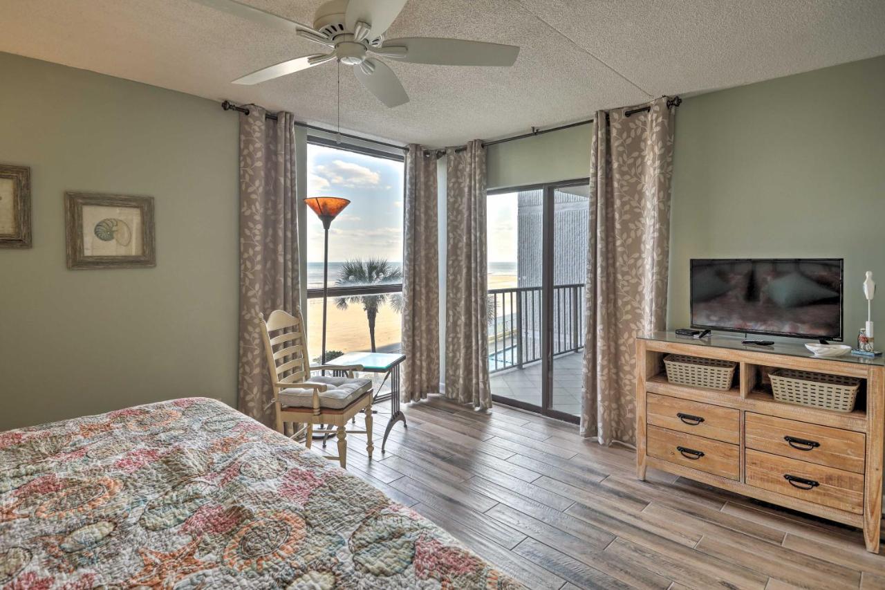 Chic Myrtle Beach Seaside Escape With Pool Access! Luaran gambar